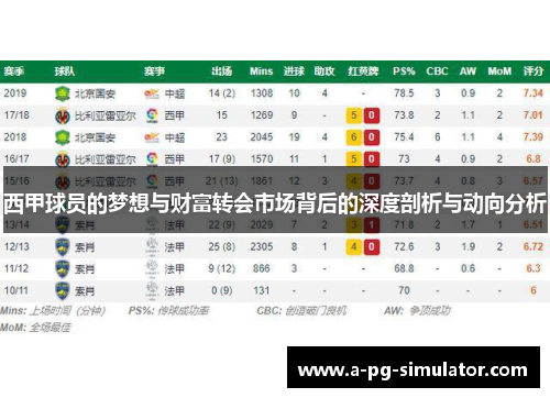 西甲球员的梦想与财富转会市场背后的深度剖析与动向分析